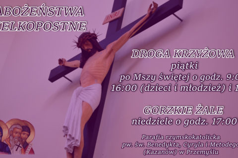 NABOŻEŃSTWA W WIELKIM POŚCIE